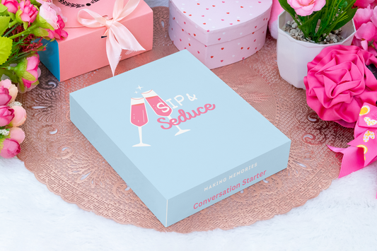 SIP AND SEDUCE CONVERSATION STARTER PACK - 50% OFF Today